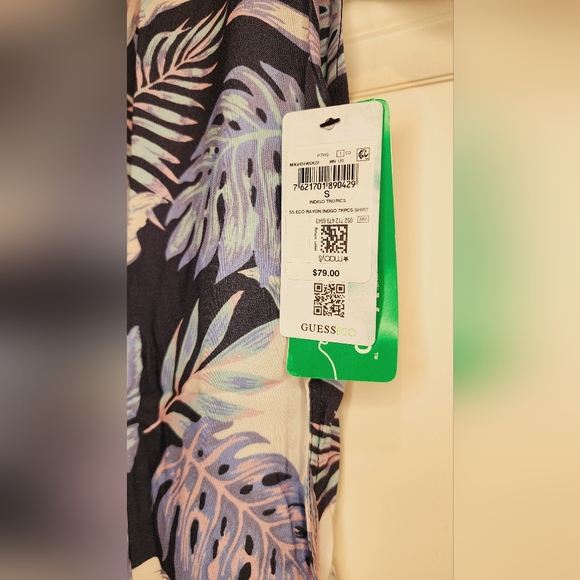 TheoryIrving Shade Flannel Shirt GUESS - Picture 5 of 7